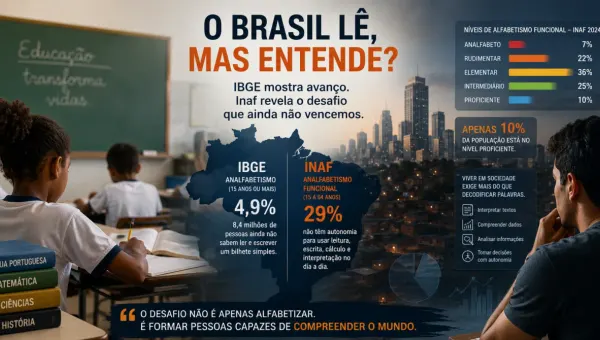 A falsa vitória da alfabetização no Brasil